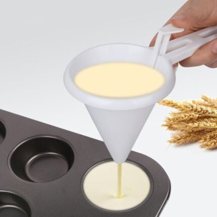 Plastic Batter Dispenser Baking Funnel