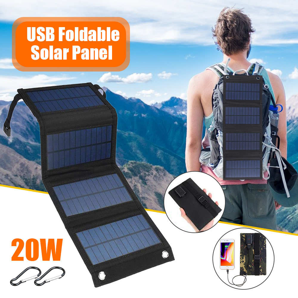 Outdoor Backpack Solar Panel - Image 2