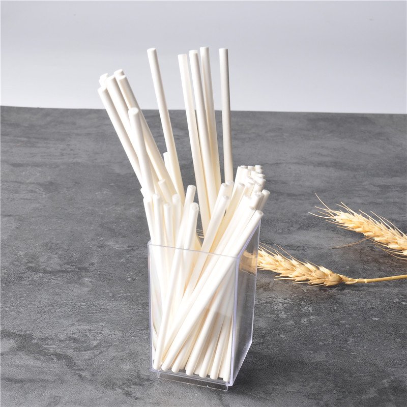 White Paper Cake Ball Sticks (100 pcs) - Image 5