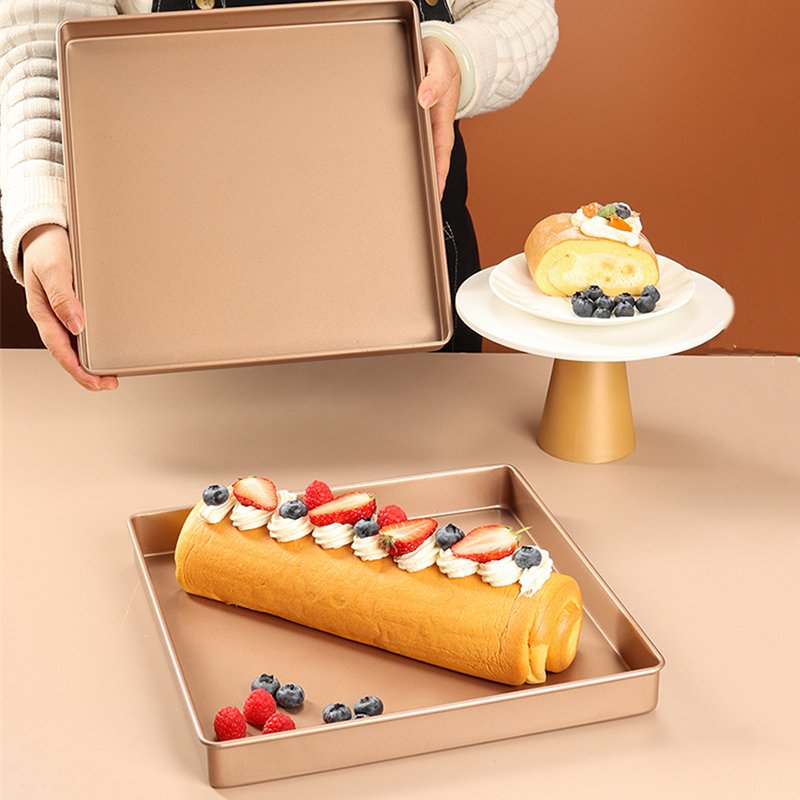 Square Carbon Steel Baking Pan - Image 3