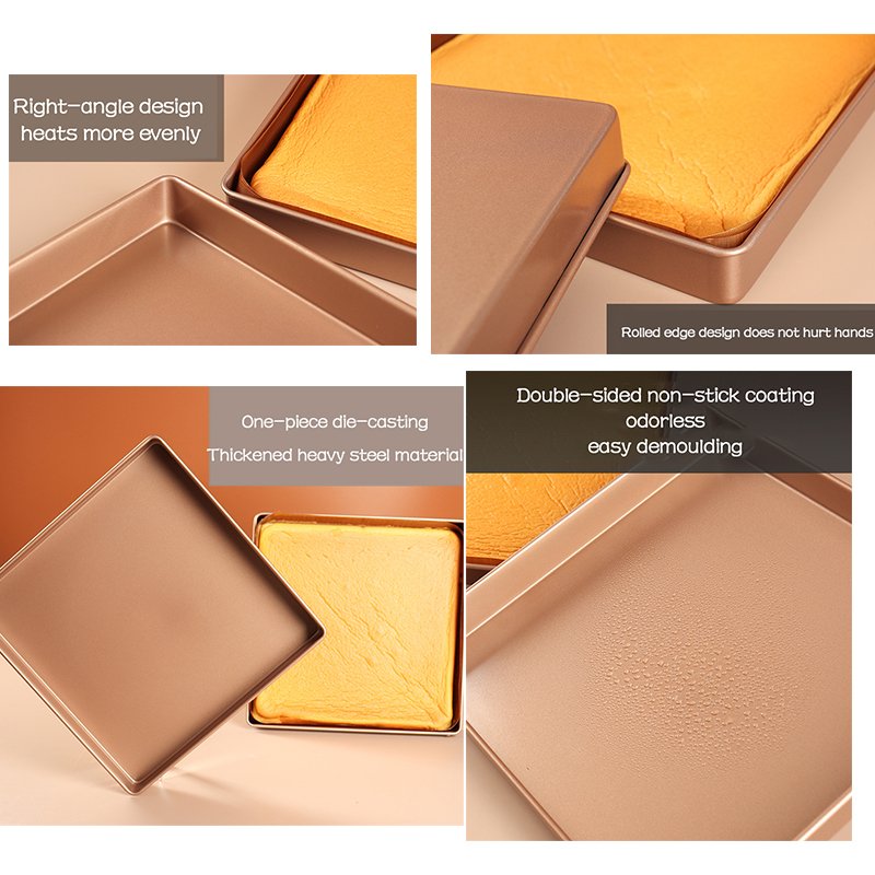 Square Carbon Steel Baking Pan - Image 5