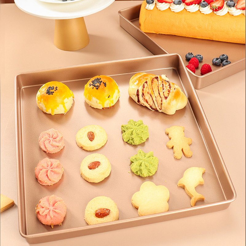 Square Carbon Steel Baking Pan