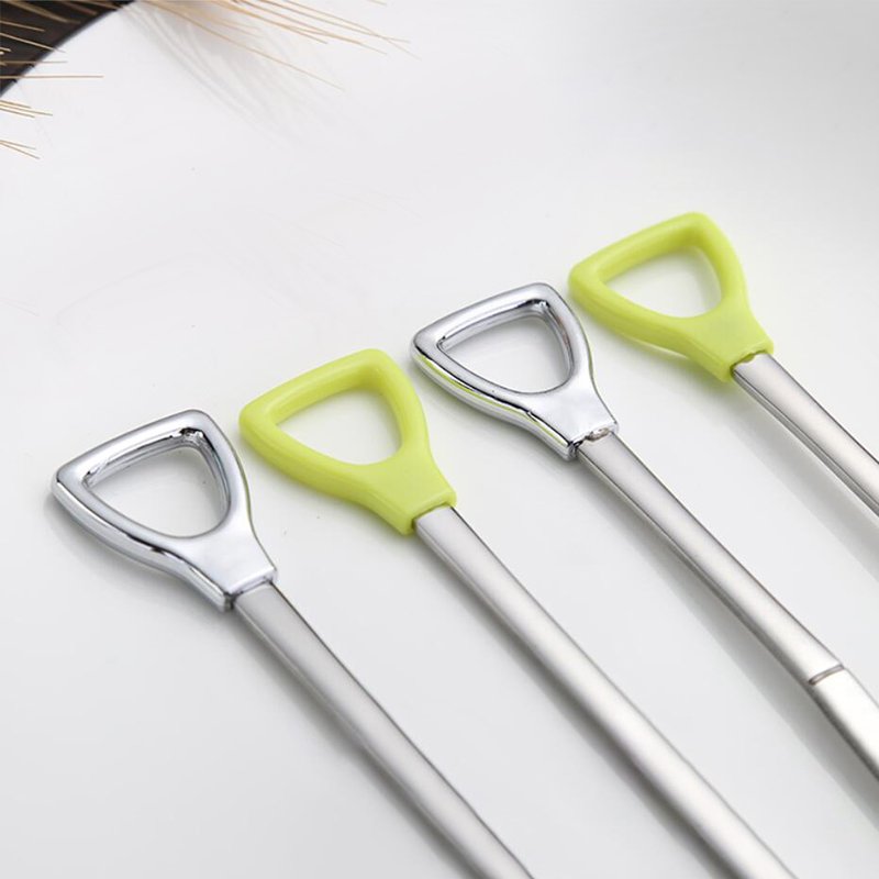 Stainless Steel Shovel Shaped Spoon - Image 3