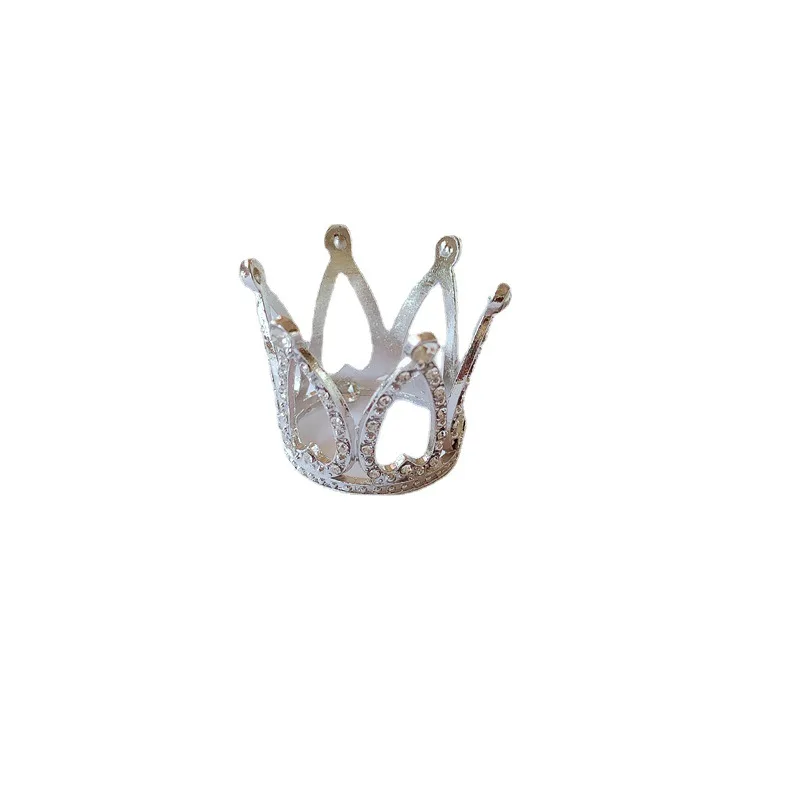 Crystal Studded Mini Crown Cake Topper - Image 5