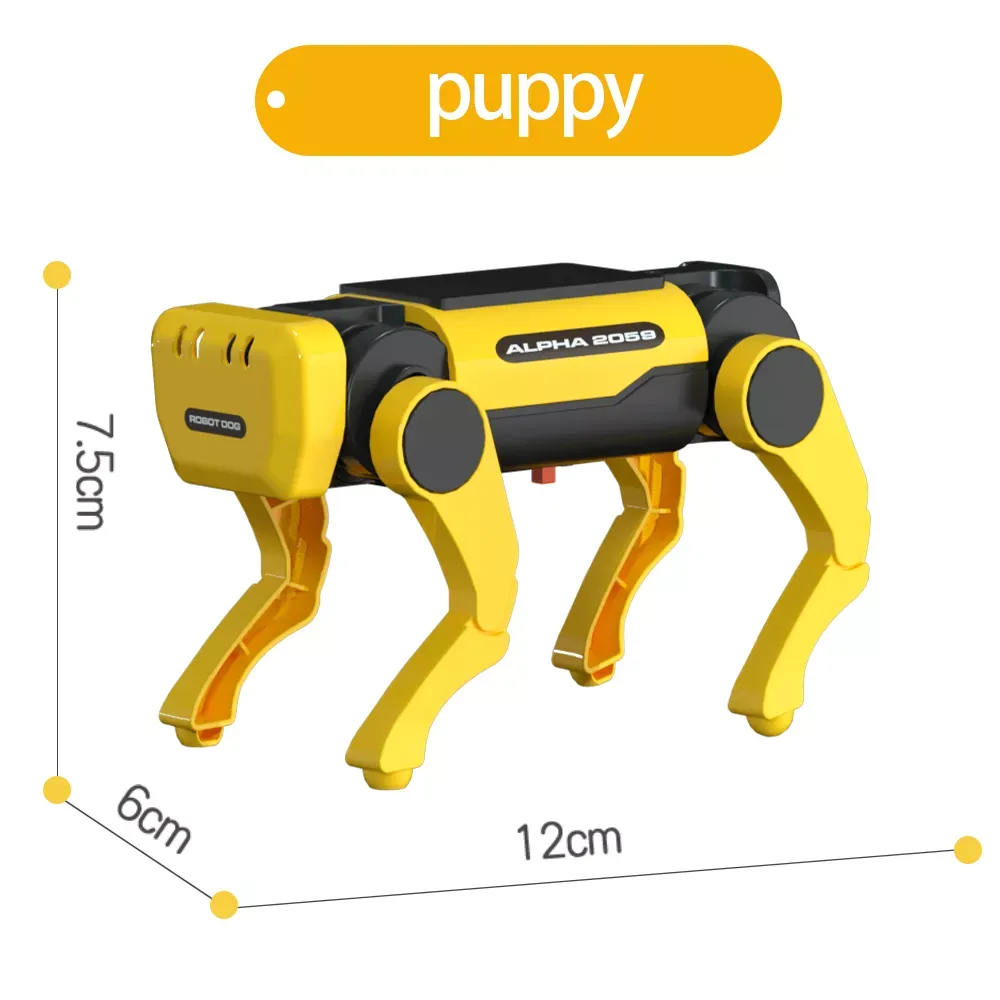 Solar Powered Electric Mechanical Dog Robot Science Technolog Educational Diy Assembly Toys Kids Intellectual Development Gifts - Image 6