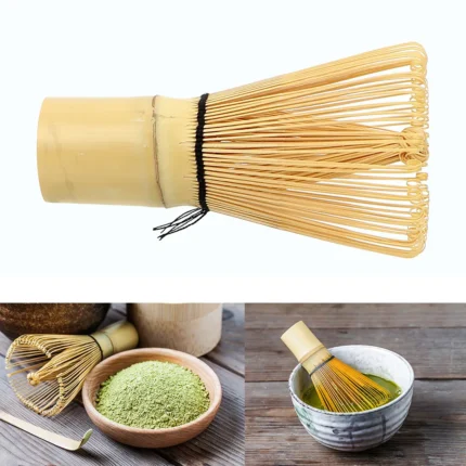 Matcha Brush Kitchen Accessories Matcha Green Tea Powder Whisk Teaware Japanese Ceremony Bamboo Chasen Tea Tool Tea Brush