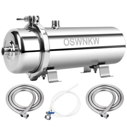 PVDF Water Purifier Whole House Ultration Water Filter 0.01um Filters 1000L/H SUS304 Drinkable Water Lasts Exceed 5 Years