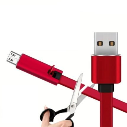 Magic Renewable USB Cable Cutting Repair Charging Wire for iPhone Samsung Xiaomi Type C Cables Microusb Funny Phone Cord