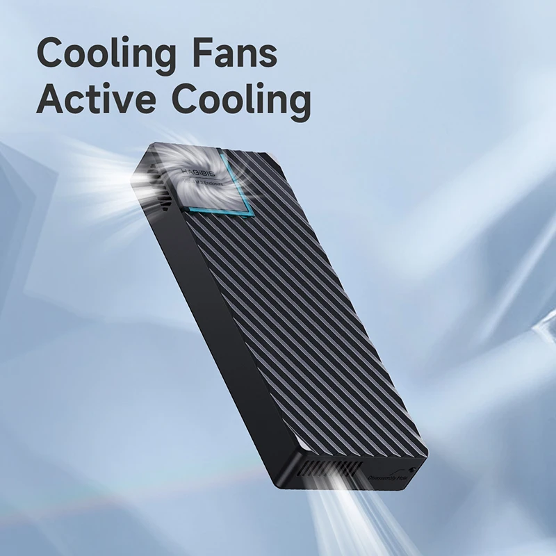 USB 4.0 40Gbps M.2 NVMe SSD Enclosure Compatible with Thunderbolt 4/3 USB 3.2/3.1/3.0 ASM2464 External Hard Drive Case - Image 6