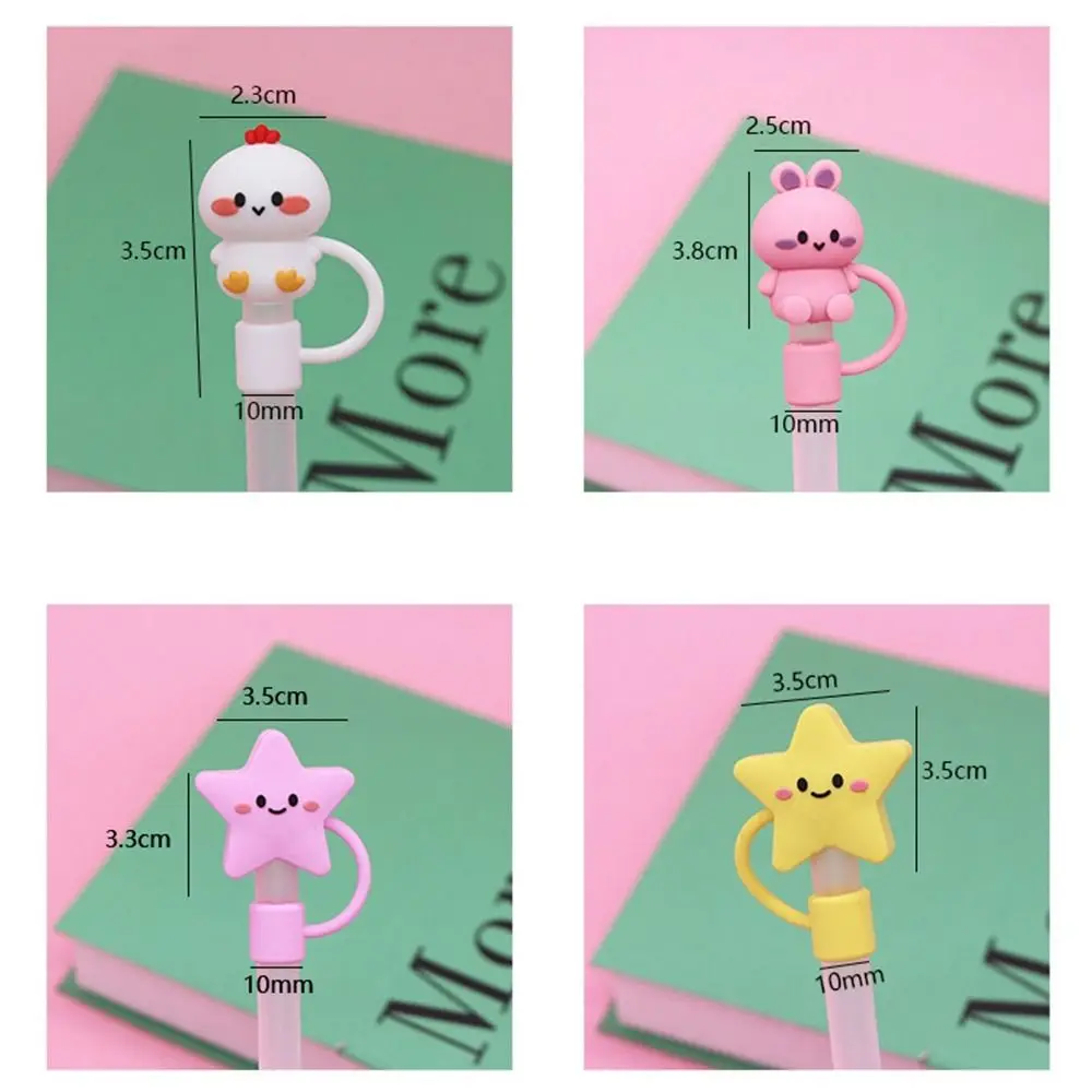 Adorable Design Straw Cap Cover - Image 6