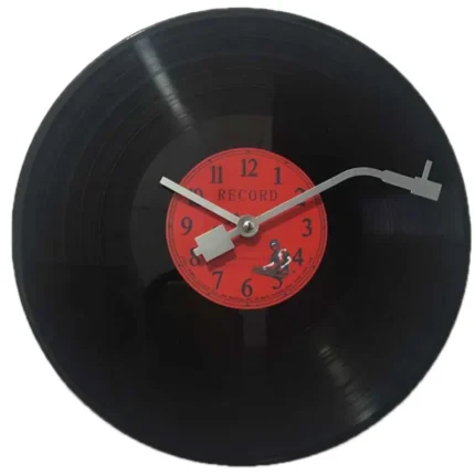 Retro Design Record Wall Clock