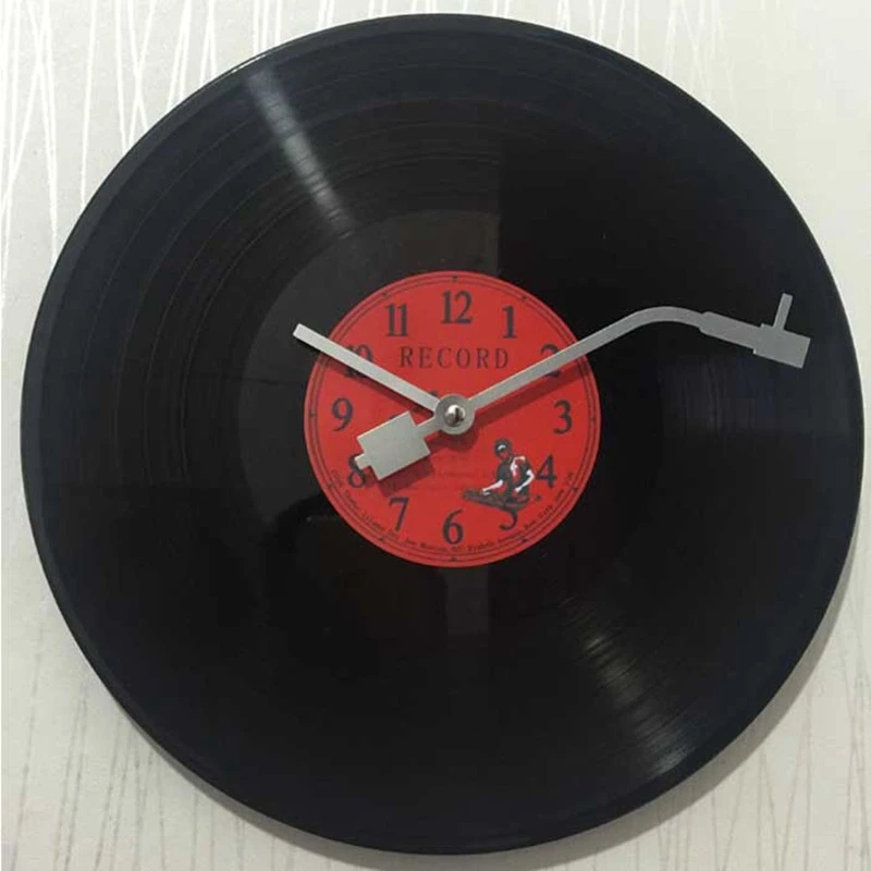 Retro Design Record Wall Clock - Image 2