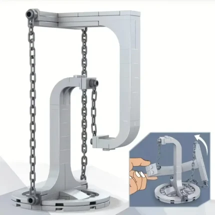 Suspension Balance Frame Puzzle Assembly Block Toy Tension Anti Gravity Balance Experiment