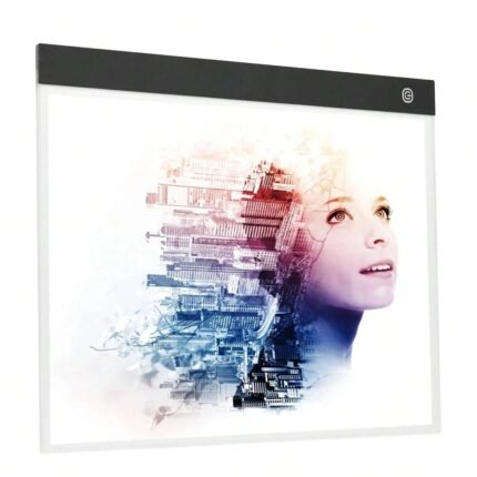 A3 LED Copying Table Children Drawing Board Transparent Copying Table Adjustable Brightness Night Light Notebook