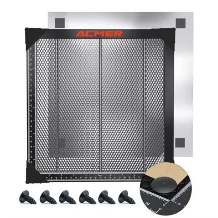 Laser Cutting Honeycomb Working Table for CO2 or diode Laser Engraver Cutting Machine 300×300/330×330/400×400/440x440x22mm