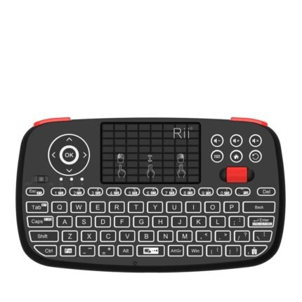 Mini Bluetooth Wireless Keyboard With Touchpad 2.4GHz Backlit Mouse Remote Control For Windows Android TV Box Smart TV