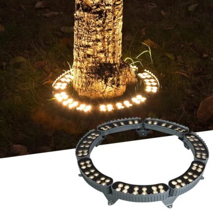 LED Outdoor Tree Spot Light LED Wall Washer Aluminum RGB IP65 Can Be Used Outdoors Under Large Trees and Cylindrical Cones