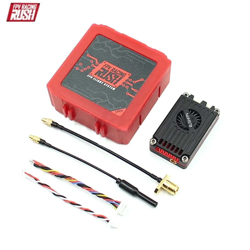 RUSH TANK MAX SOLO VTX 2.5W High Power VTX 48CH Video Transmitter with CNC shell for RC FPV Long Range Fixed-wing Drones - Image 2