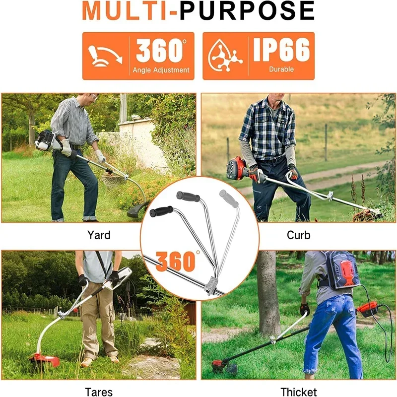 Trimmer Handle – Ergonomic Trimmer Grip Weeder Trimmer Handle Lawn Trimmer Handle for Lawn Care Trimmer Handle for Weed Whacker - Image 5