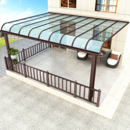 Pergola Gazebos Carport Canopy Garden Buildings Awning Sunroom Pavilion Houses Decoration Waterproof Shadow Patio Yard and Garden