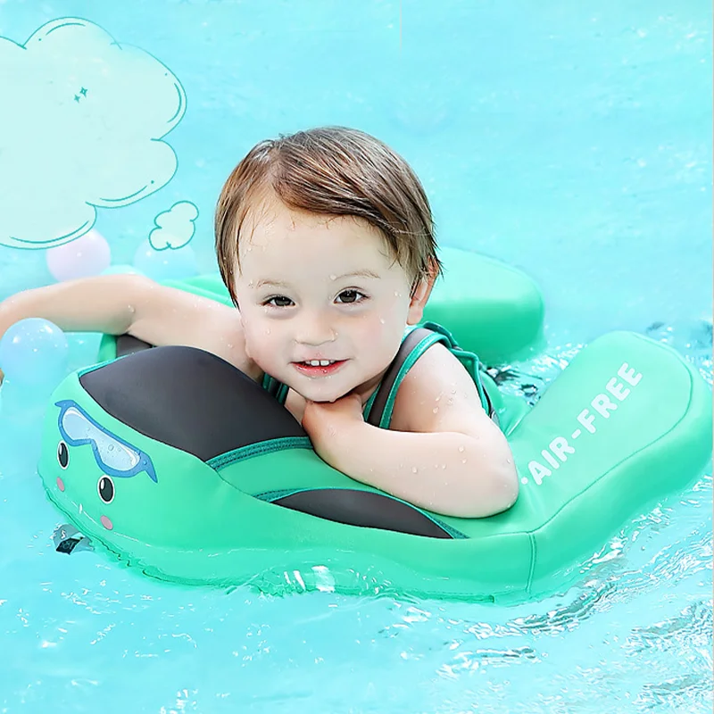 Mambobaby Baby Waist Floating Lying Swimming Ring Pool Toy Swimming Trainer Solid Non-Inflatable Newborn Baby Swim - Image 4