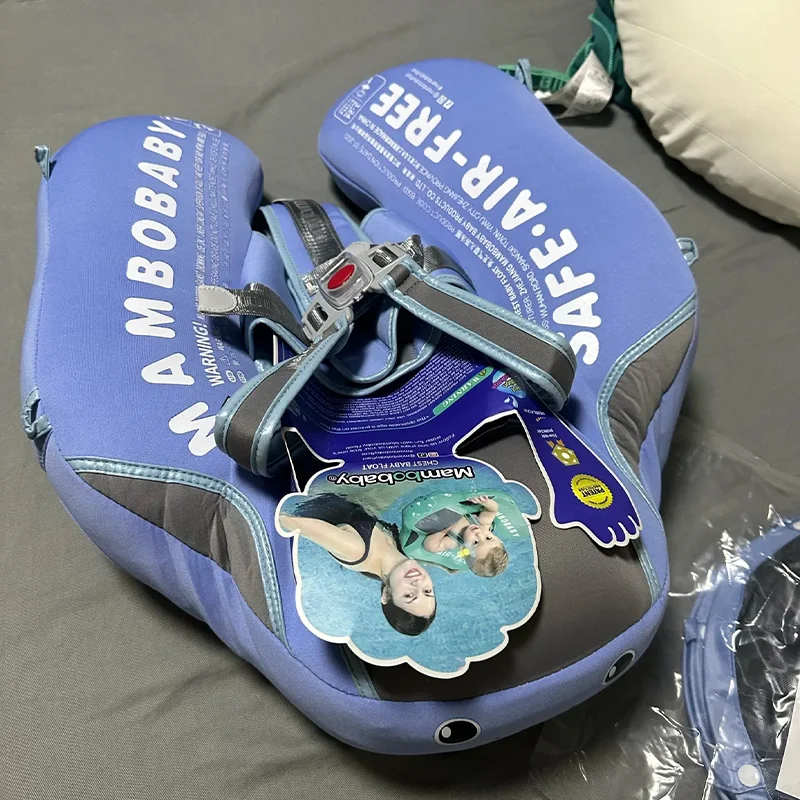 Mambobaby Baby Waist Floating Lying Swimming Ring Pool Toy Swimming Trainer Solid Non-Inflatable Newborn Baby Swim - Image 2