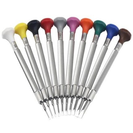 Watch Repair Tools All-Steel Screwdriver Ten-Pack Screwdriver for Watches Repair Tool Kit