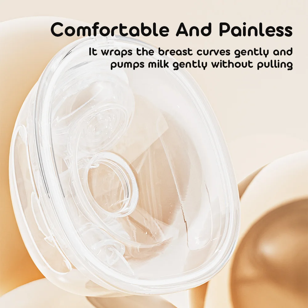 Wearable Breast Pump Portable Low Noise Breastfeeding Pump with 4 Modes 15 Levels Double Electric Breast Milk Pump - Image 4