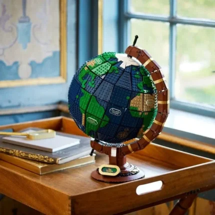 Globe Assembling Building Blocks Ornaments Universe Planet Series Adult High-Difficulty Huge Rotatable