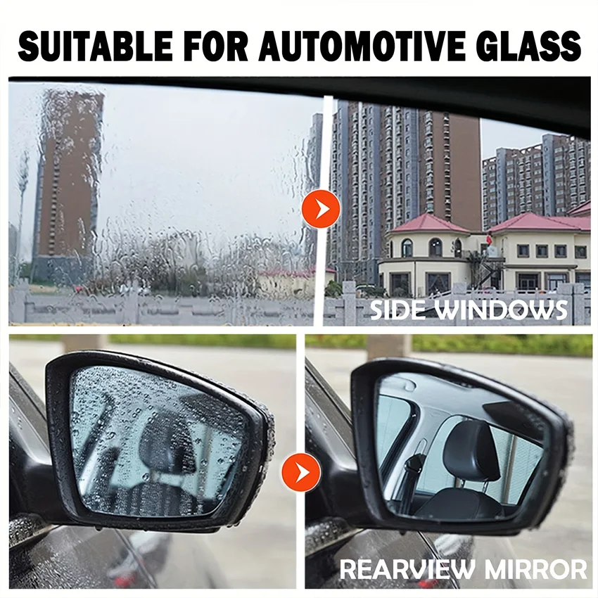 Motorcycle Glass Anti-rain For Car Water Repellent Fortify Dashboard Rearview Mirror Hydrophobic Coating Enhanced Visibility Spr - Image 3
