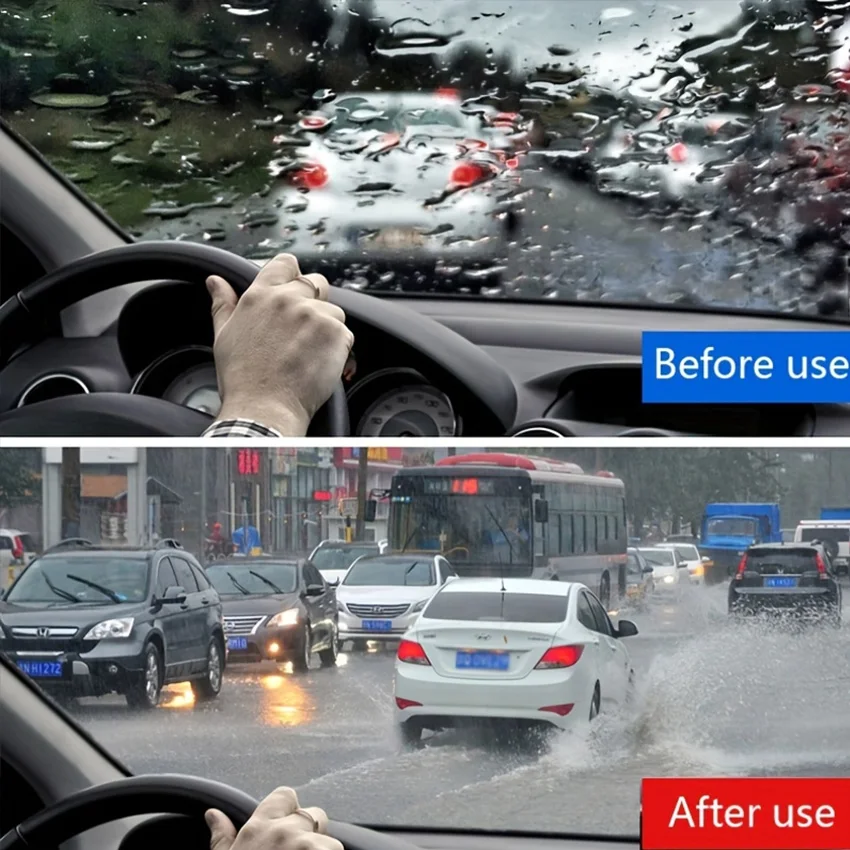 Motorcycle Glass Anti-rain For Car Water Repellent Fortify Dashboard Rearview Mirror Hydrophobic Coating Enhanced Visibility Spr - Image 5