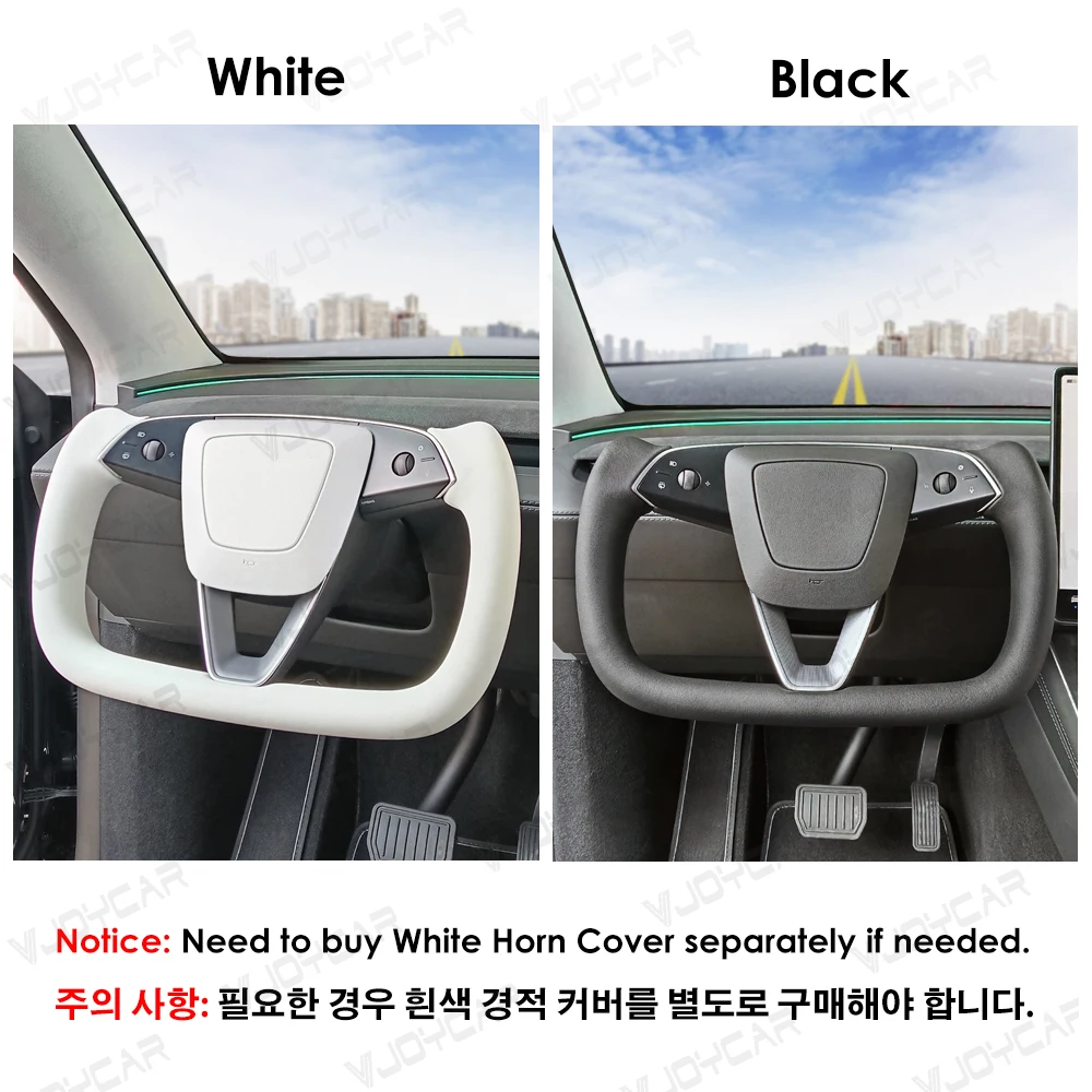 Handle for New Model Y Juniper Heating Yoke Steering Wheel For Tesla Personalized Racing Leather Customized Accessory - Image 2