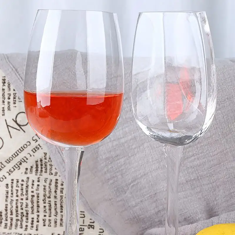 Semicircular Red Wine Cups 140ml Creative Crystal Glass Portable Clear Half Wine Glass fun European Creative Crystal Glass - Image 5