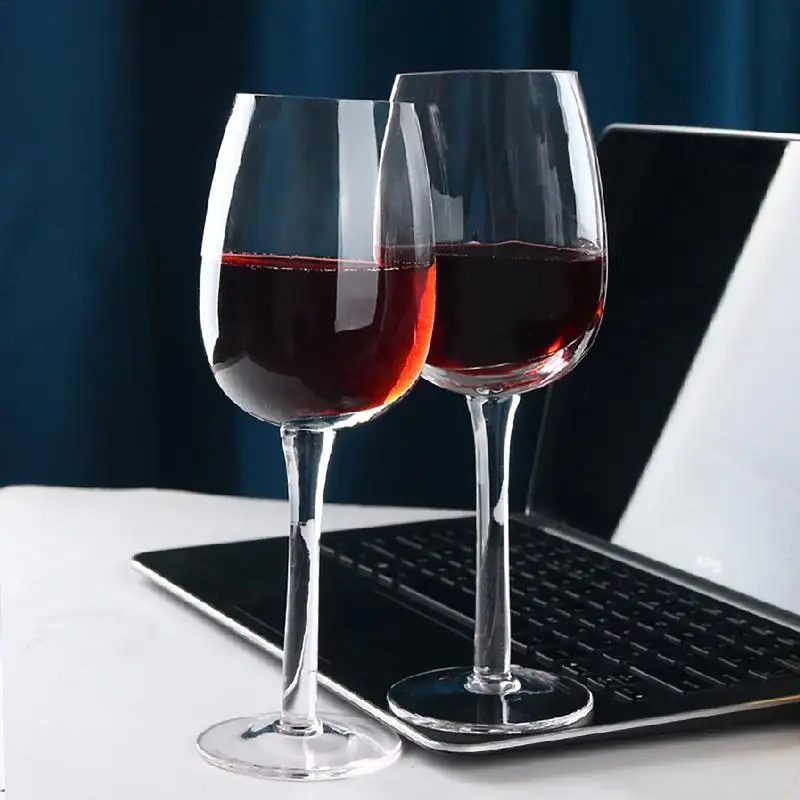 Semicircular Red Wine Cups 140ml Creative Crystal Glass Portable Clear Half Wine Glass fun European Creative Crystal Glass - Image 3