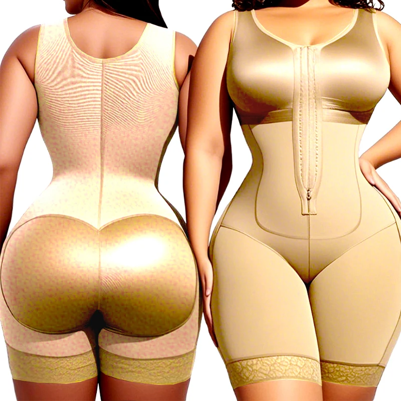 Colombianas Girdles Shapewear Abdomen Control Body Shaper Slimming Sheath Waist Trainer One-piece Bodysuits Corset - Image 3
