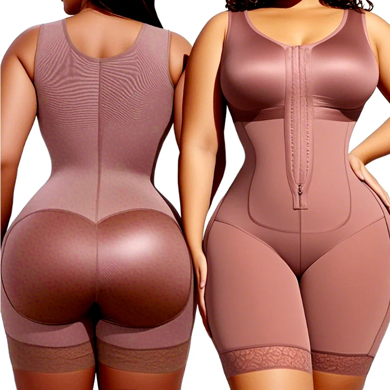 Colombianas Girdles Shapewear Abdomen Control Body Shaper Slimming Sheath Waist Trainer One-piece Bodysuits Corset - Image 2