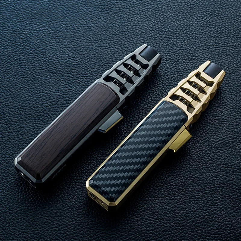 Kitchen BBQ Cigar Big Jet Flame Fire Torch Outdoor Powerful Flame Camping Gun Lighter Mans Tools Without Butane Gas - Image 3