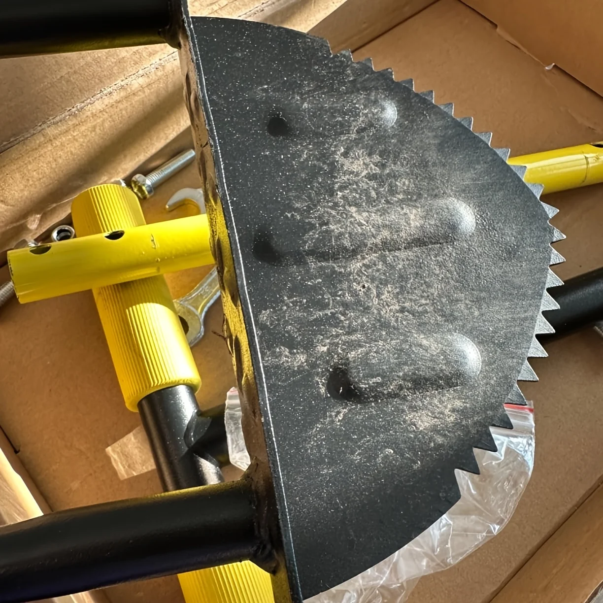 Half Moon Edger Garden Grass Manual Trimming Shovel Lawn Mowing Weeding Tools Serrated Edger Lawn Tools Landscaping Edging Tools - Image 5