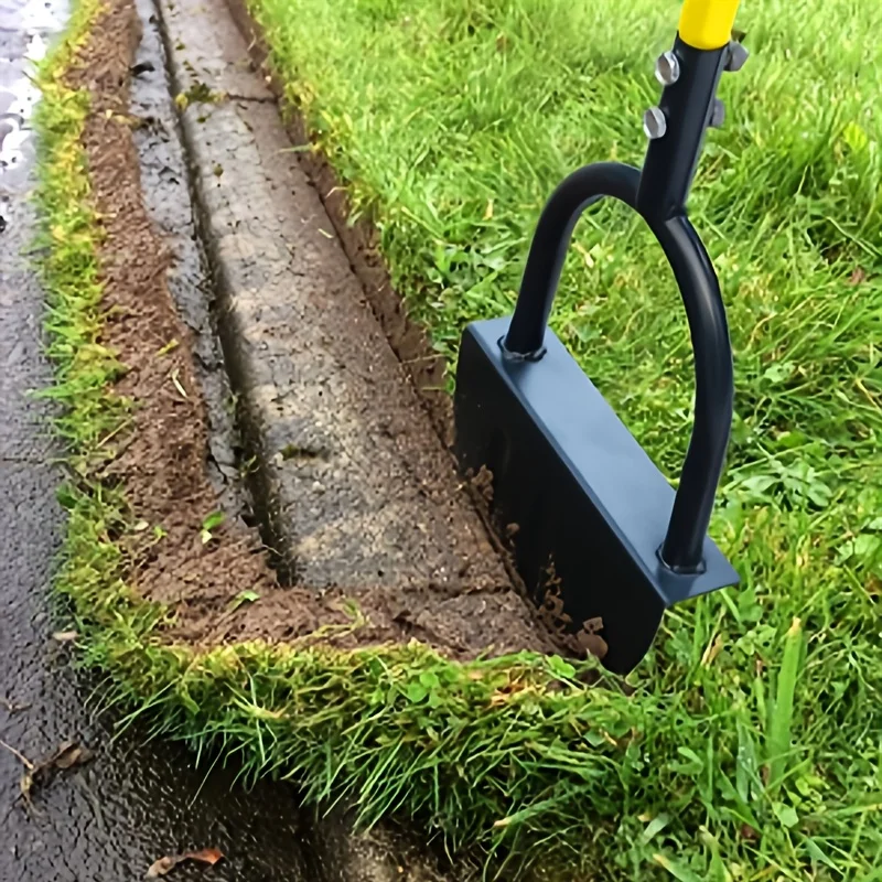 Half Moon Edger Garden Grass Manual Trimming Shovel Lawn Mowing Weeding Tools Serrated Edger Lawn Tools Landscaping Edging Tools