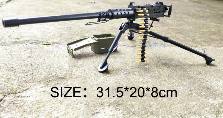 1/6 4D M2 Browning Machine Gun Model Simulation Military Weapon US Army Assembly Toy for Action Figure - Image 5