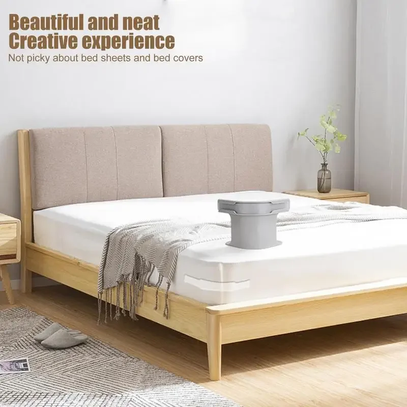 4pcs/set Bed Sheet Fixing Clip Invisible Bed Cover Fastener Quilt Sheet Straps Holder Clip Non-slip Fixing Device Bedsheet Clips - Image 4