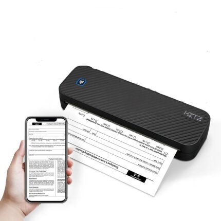 Inkless Portable A4 Thermal Printer Bluetooth PDF Excel Word Document Printing Machine Paper Roll For Office Work Home School