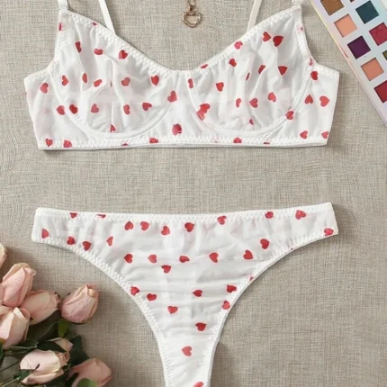 Female Lingerie Sexy Lingerie for Women Body Shorts Push-up Bra Fancy Woman Underwear Transparent Intimate Lingerie Set