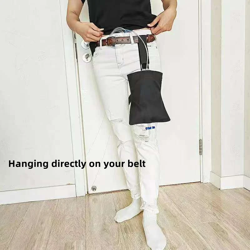 Urinary Drainage Bag External Bladder Ostomy Collection Waist Bag Catheter Urine Leg Bag Holder Fixed Storage Pouch Home Care - Image 3