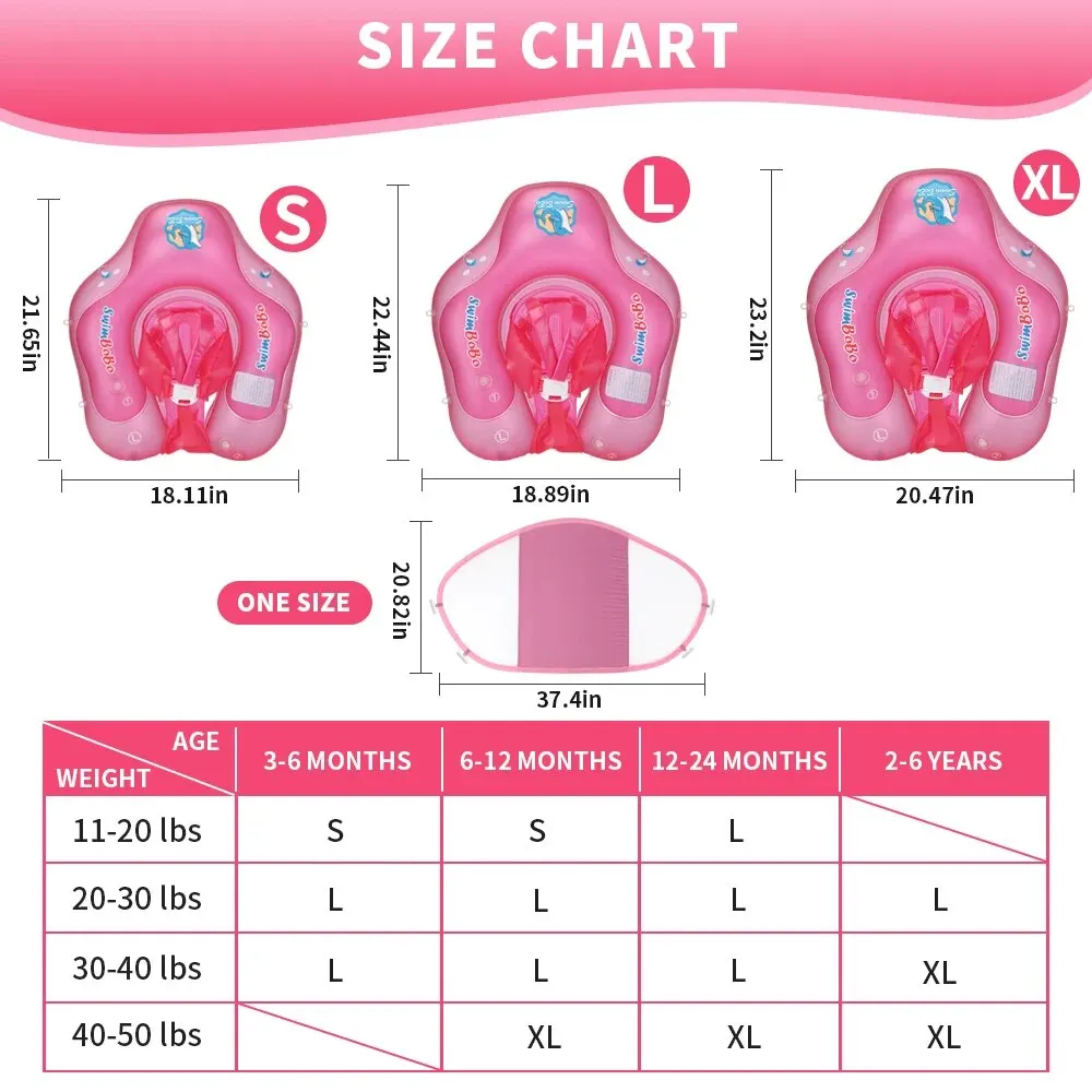 Baby Swimming Float With Canopy Inflatable Infant Ring Kids Pool Accessories Circle Bathing Summer Toys - Image 3