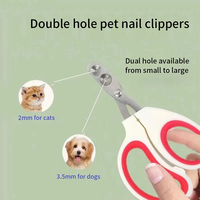 Professional Cat Nail Clippers for Small Cat Dog Stainless Steel Puppy Claws Cutter Pet Nail Grooming Clippers Trimmer - Image 2