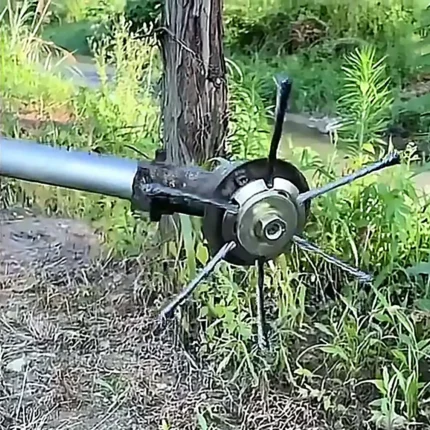 Steel Wire Grass Trimmer Head Universal Weed Brush Fit Electric Lawnmower Brush cutter Removal Moss Rust