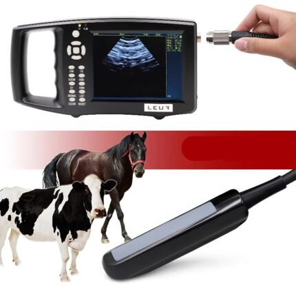 5.6 Inch Screen Cattle Veterinary Ultrasound Scanner Cow Pig Sheep Horse Farm Portable Ultrasound Pregnancy Testing Machine
