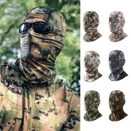 Ice Silk Head Cover Summer Men Anti UV Sunshade Multicolor Mask Fishing Hiking Camping Cycling Full Face Training Colorful Mask