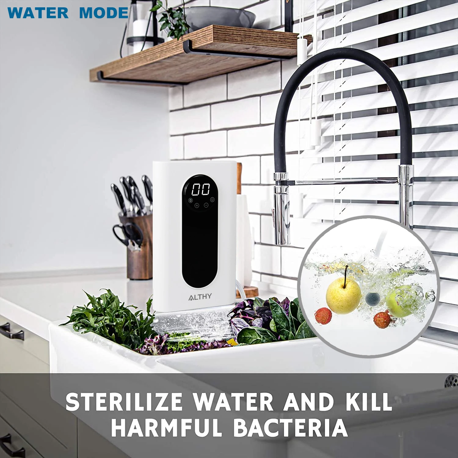 Ozone Generator Machine For Water, Air and Oil – 1000 mg/h Timer Ozonizer Disinfection Sterilizer + Negative Ion Purifier - Image 5